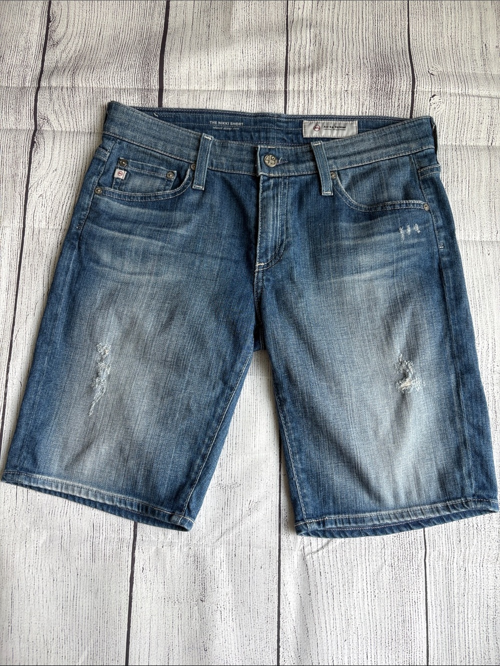 Adriano Goldschmied AG-ED Denim The Nikki Short Bermuda Size 27R